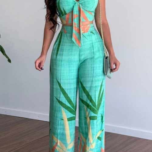 207214 TOPTAN DESENLİ PANTOLON TAKIM toptan bayan giyim