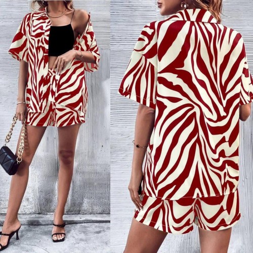 207221 TOPTAN DESENLİ ŞORT TAKIM 207221 TOPTAN DESENLİ ŞORT TAKIM toptan bayan giyim