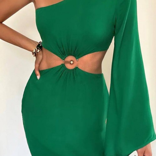 207256 TOPTAN YEŞİL ELBİSE 207256 TOPTAN YEŞİL ELBİSE toptan bayan giyim