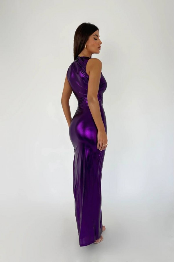 207293 фіолетовий Вечірня сукня