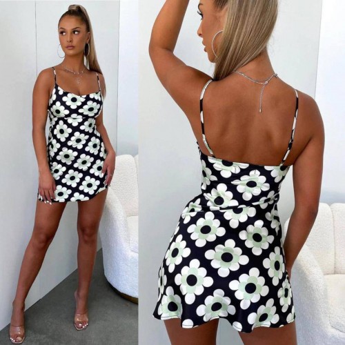 207313 TOPTAN DESENLİ ELBİSE toptan bayan giyim