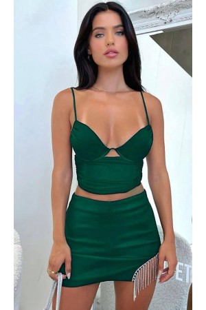 207330 Emerald Green Skirt