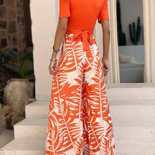 207359 TOPTAN DESENLİ PANTOLON TAKIM toptan bayan giyim