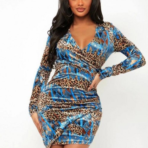 207368 TOPTAN DESENLİ ELBİSE 207368 TOPTAN DESENLİ ELBİSE toptan bayan giyim