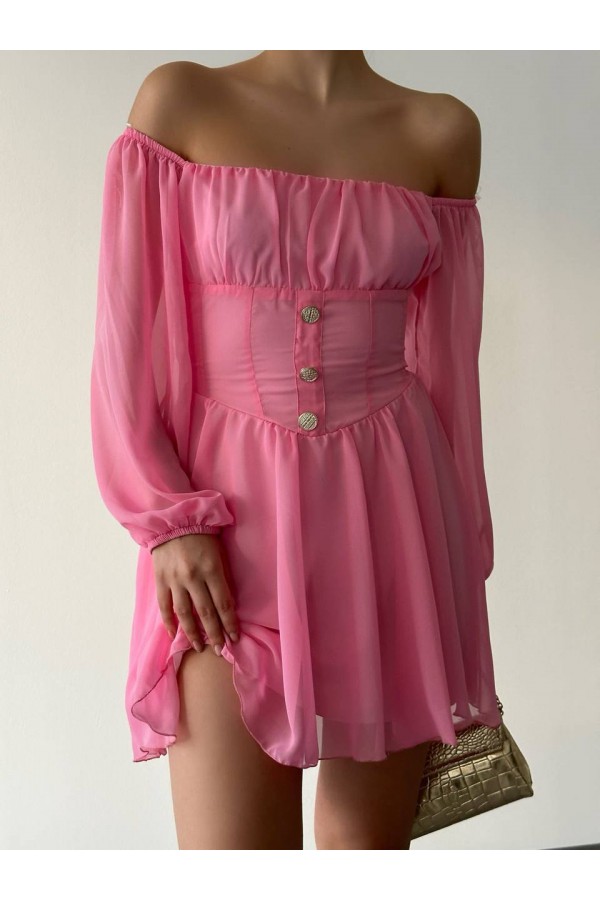 207495 pink DRESS