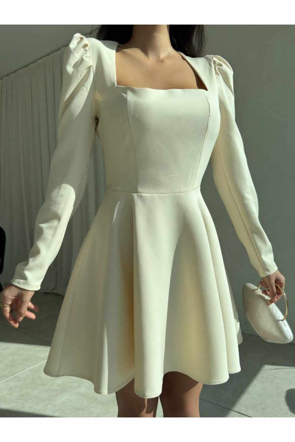207500 أبيض فستان