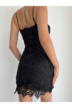 207511 black Evening dress