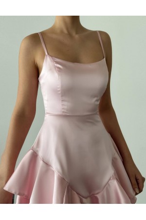 207517 pink Evening dress
