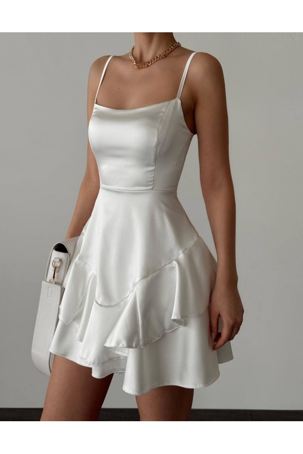 207520 белый Вечернее платье
