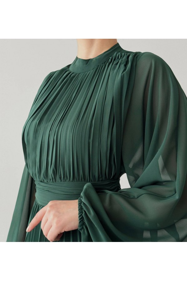 207534 Смарагдовий зелений Вечірня сукня