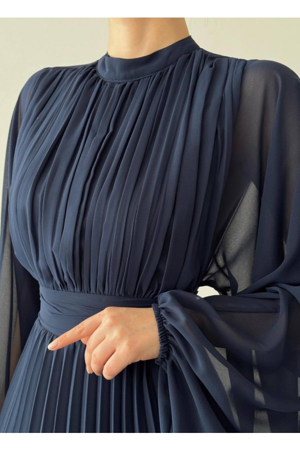207535 Navy blue Evening dress