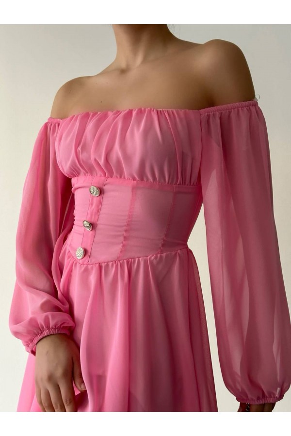 207591 pink DRESS