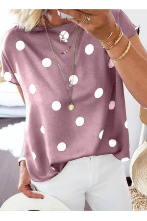 207739 spotted BLOUSE