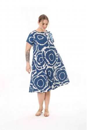 207946 patterned DRESS