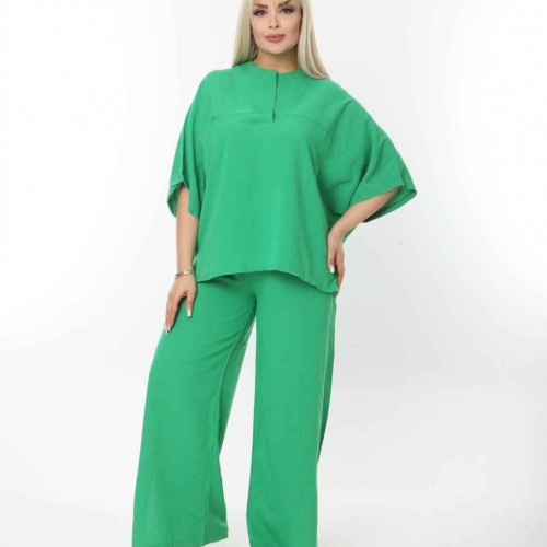 207955 TOPTAN YEŞİL PANTOLON TAKIM 207955 TOPTAN YEŞİL PANTOLON TAKIM toptan bayan giyim