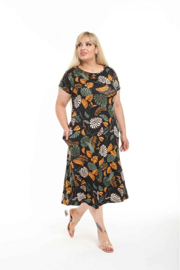 207956 patterned DRESS