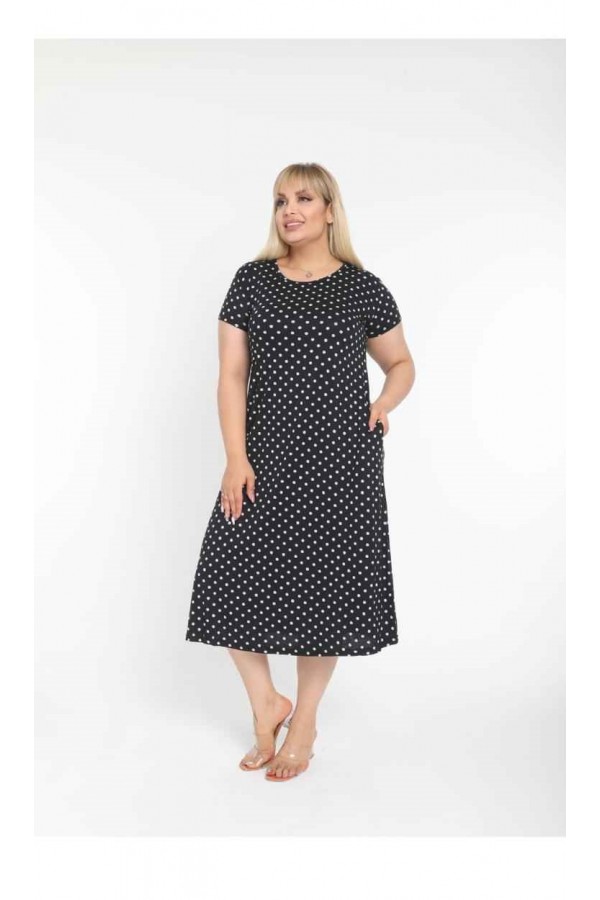 207957 spotted DRESS