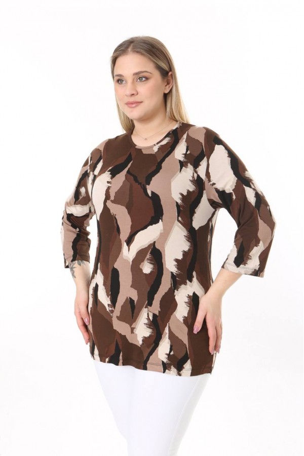 207987 patterned BLOUSE