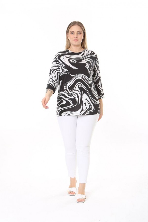 207988 patterned BLOUSE