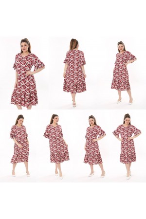 207999 patterned DRESS