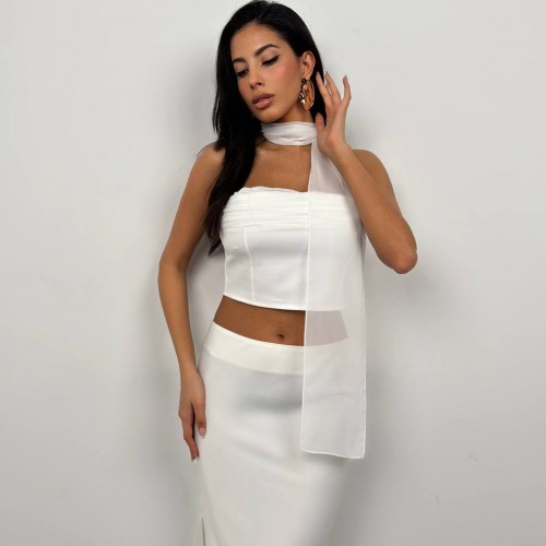 208158 TOPTAN BEYAZ CROP 208158 TOPTAN BEYAZ CROP toptan bayan giyim