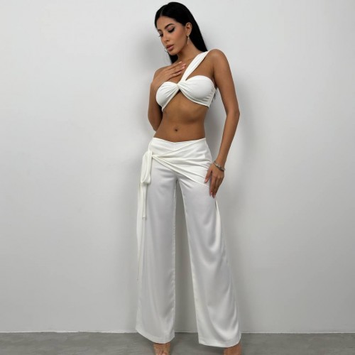 208276 TOPTAN BEYAZ PANTOLON toptan bayan giyim