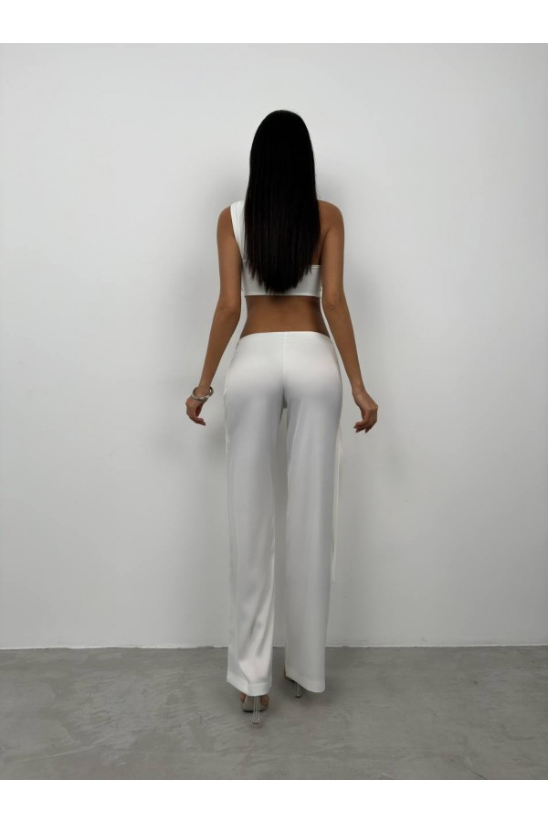 208276 white TROUSERS