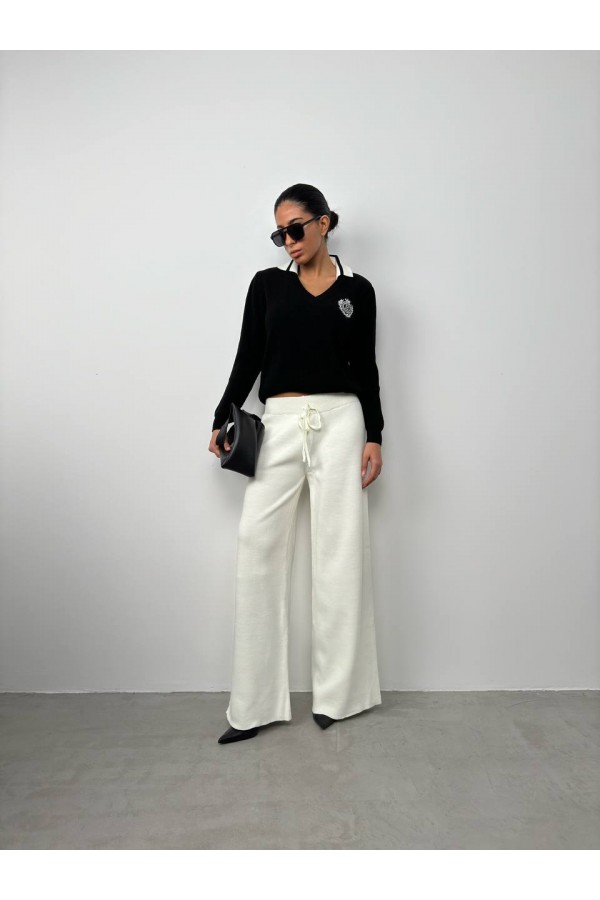 208330 white TROUSERS