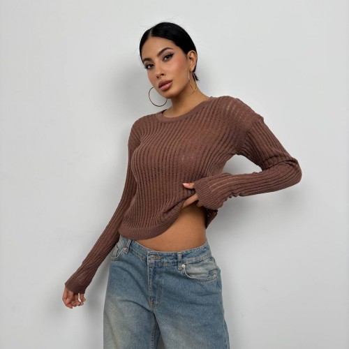 208332 TOPTAN VİZON BLUZ 208332 TOPTAN VİZON BLUZ toptan bayan giyim