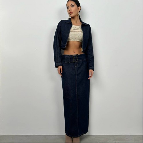 208337 TOPTAN LACİVERT ETEK TAKIM 208337 TOPTAN LACİVERT ETEK TAKIM toptan bayan giyim