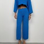 208342 TOPTAN MAVİ PANTOLON TAKIM toptan bayan giyim