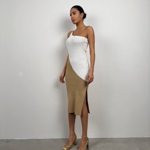 208359 TOPTAN BEJ ELBİSE 208359 TOPTAN BEJ ELBİSE toptan bayan giyim