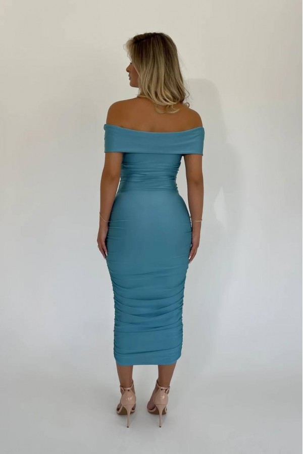 208538 blue Evening dress