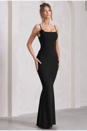 208554 black Evening dress