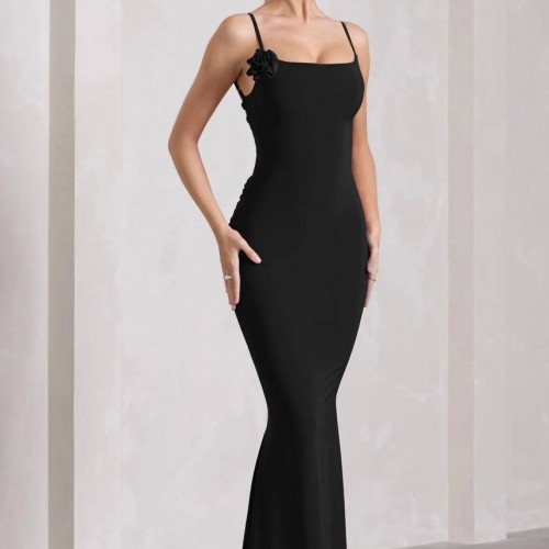 208554 TOPTAN SİYAH ABİYE toptan bayan giyim