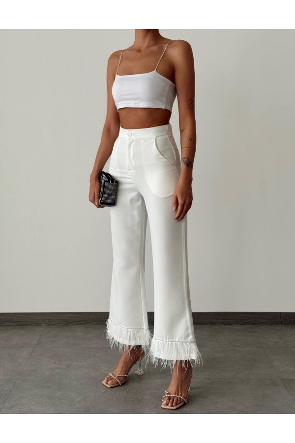 208616 white TROUSERS