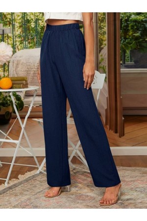 208798 Navy blue TROUSERS