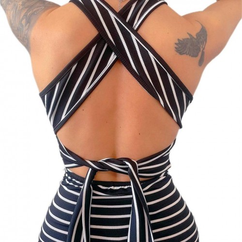 209327 TOPTAN ÇİZGİLİ ELBİSE toptan bayan giyim