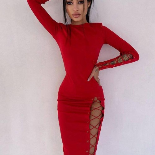 209340 TOPTAN KIRMIZI ELBİSE 209340 TOPTAN KIRMIZI ELBİSE toptan bayan giyim