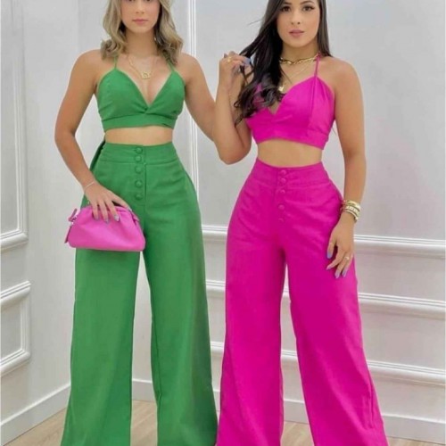 209398 TOPTAN YEŞİL PANTOLON TAKIM 209398 TOPTAN YEŞİL PANTOLON TAKIM toptan bayan giyim