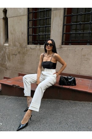 209409 white TROUSERS