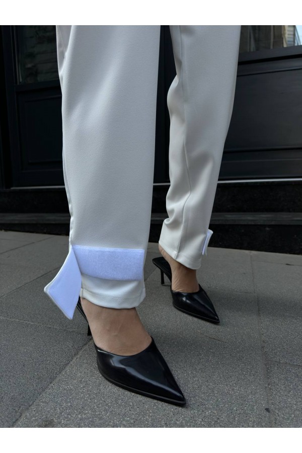 209409 white TROUSERS