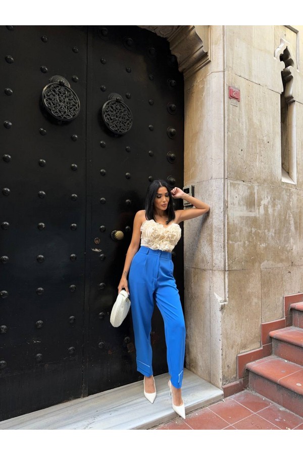 209410 blue TROUSERS