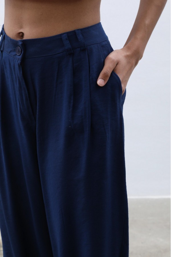 209536 Navy blue TROUSERS