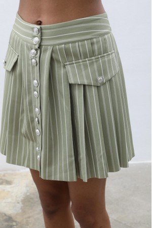 209539 GREEN Skirt