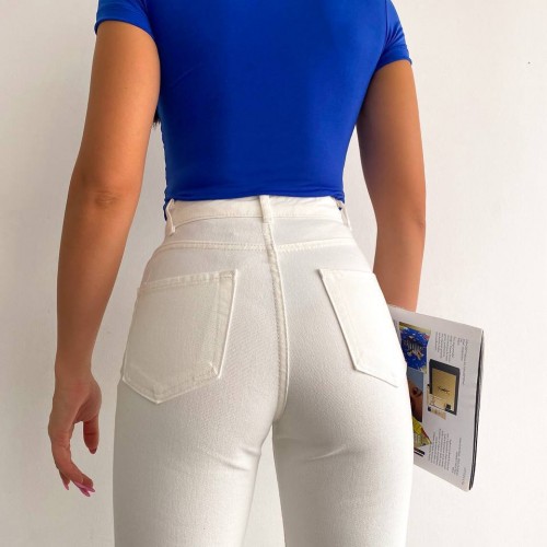 209798 TOPTAN SAKS BLUZ toptan bayan giyim