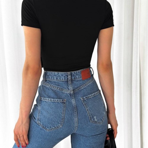 209801 TOPTAN SİYAH BLUZ 209801 TOPTAN SİYAH BLUZ toptan bayan giyim