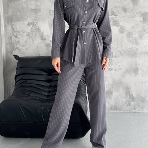 209815 TOPTAN FÜME PANTOLON TAKIM toptan bayan giyim