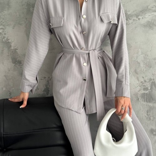 209817 TOPTAN GRİ PANTOLON TAKIM 209817 TOPTAN GRİ PANTOLON TAKIM toptan bayan giyim