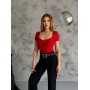 209890 red BODYSUIT